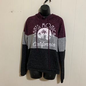 Santa Monica Color-Block Hoodie